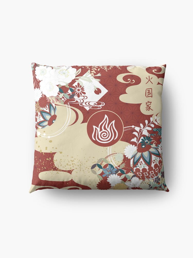 Alternate view of Fire Nation Tapestry Floor Pillow