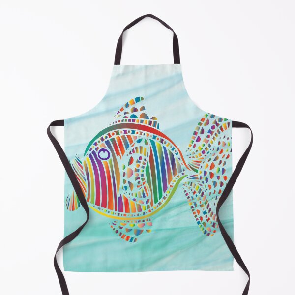 Item preview, Rainbow Fish Mosaic designed and sold by DigitalEffects.