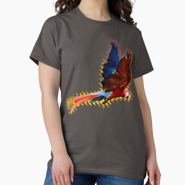 Item preview, Scarlet macaw upwards wings designed and sold by ARCASrescate.