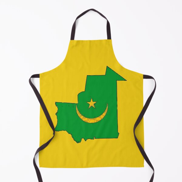 Item preview, Mauritania Map With Mauritanian Flag designed and sold by Havocgirl.