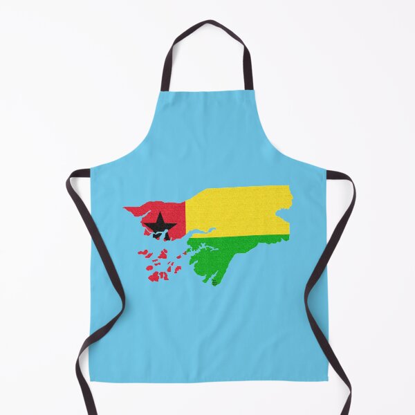 Item preview, Guinea-Bissau Map With Bissau-Guinean Flag designed and sold by Havocgirl.