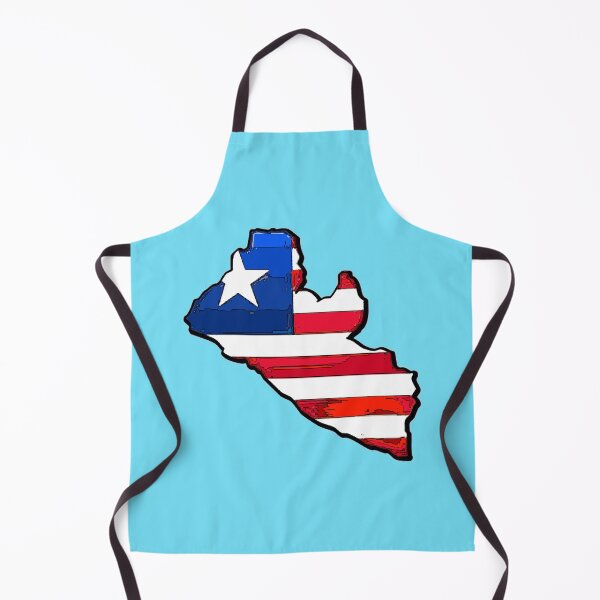 Item preview, Liberia Map With Liberian Flag designed and sold by Havocgirl.