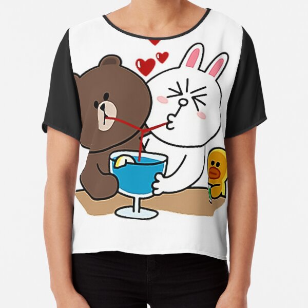 cony and brown t shirt