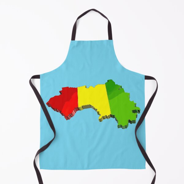 Item preview, Guinea Map With Guinean Flag designed and sold by Havocgirl.