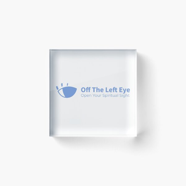 OTLE eye design_2 Acrylic Block