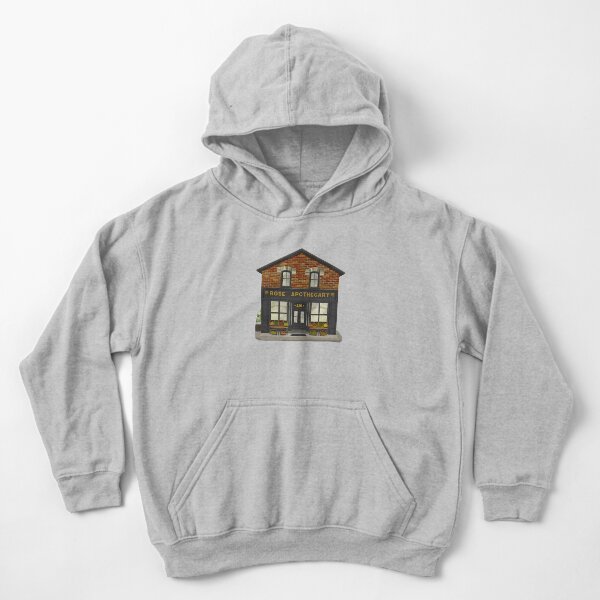Rose Apothecary Illustration Kids Pullover Hoodie