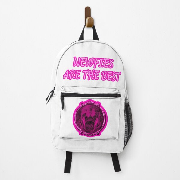 Item preview, Newfoundland dog black pink designed and sold by Moonyflower.