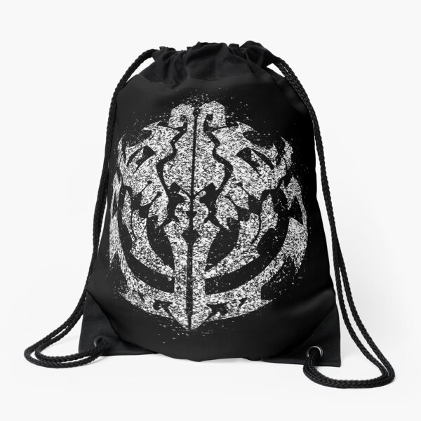 Overlord Symbol Splatter Drawstring Bag