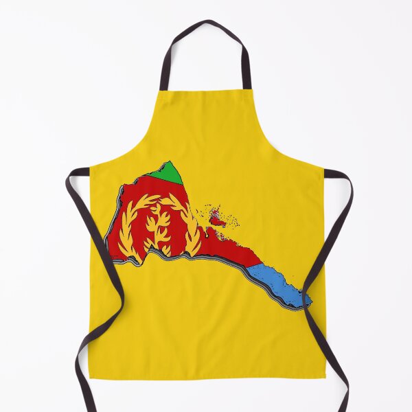 Item preview, Eritrea Map with Eritrean Flag designed and sold by Havocgirl.