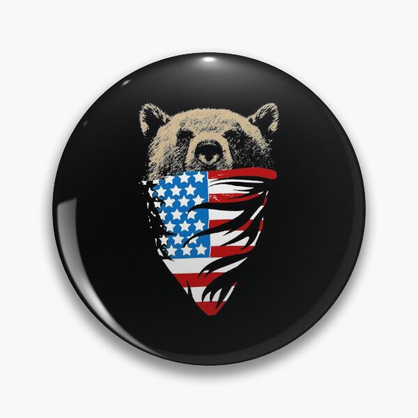 Item preview, American Bear - Awesome Bear lover Gift designed and sold by Teenation9.