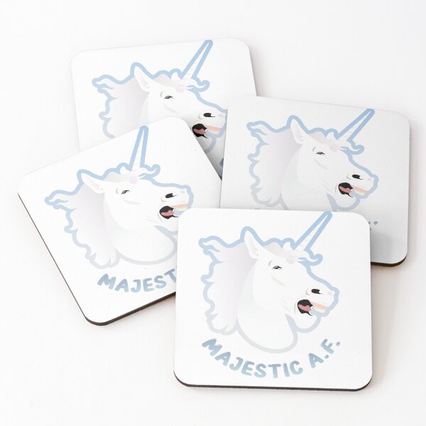 Item preview, Majestic AF Screaming Unicorn designed and sold by showersnack.