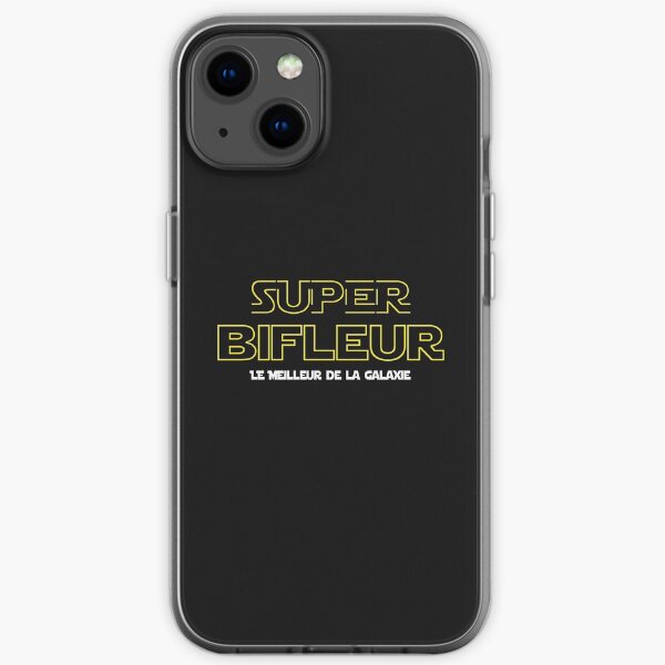 Super Bifleur / Cadeau humour beauf Parodie film Coque souple iPhone