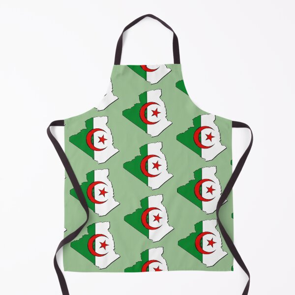 Item preview, Algeria Map With Algerian Flag designed and sold by Havocgirl.