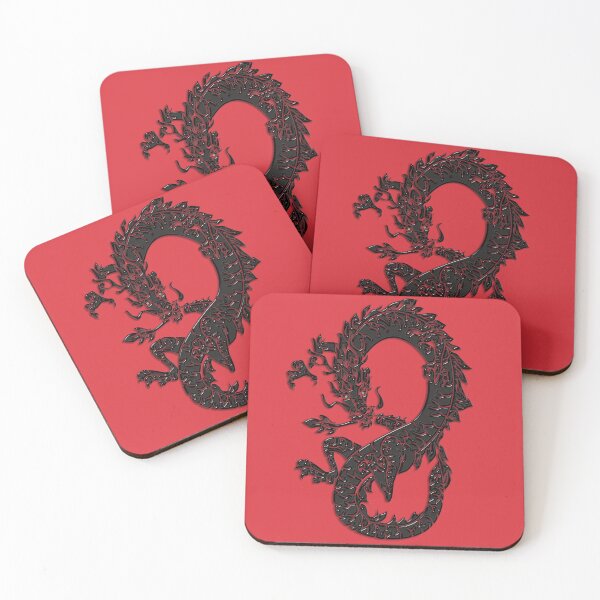 Item preview, Oriental Dragon in Black  designed and sold by SpiceTree.
