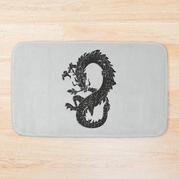 Item preview, Oriental Dragon in Black  designed and sold by SpiceTree.
