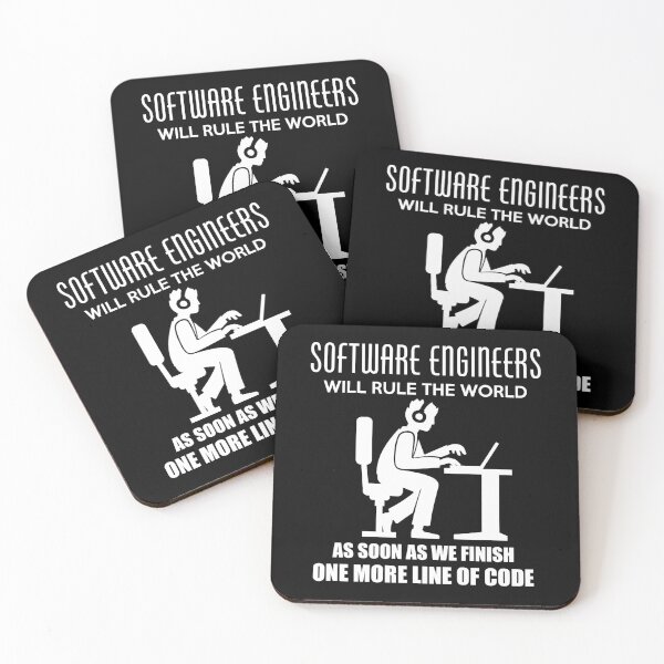 Item preview, Software Engineers will rule the world - Awesome Software Engineer Gift designed and sold by Teenation9.