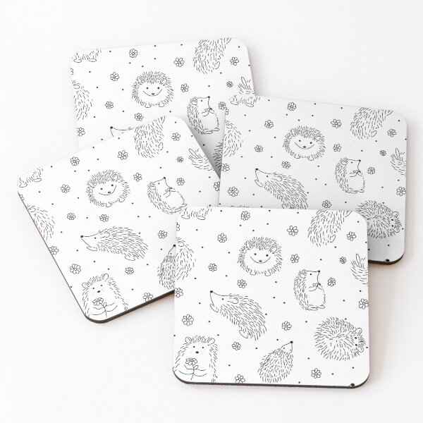 Item preview, Simple hedgehog print designed and sold by Ingrid Miller.