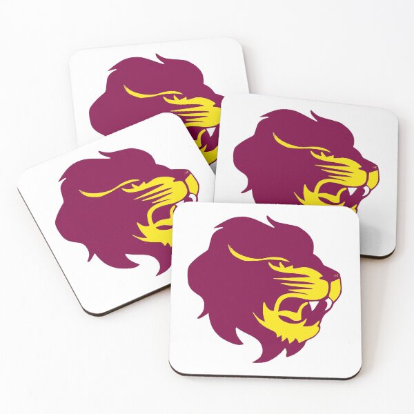 Item preview, Lion FC AFL Club Mask Football season Lions mask designed and sold by SchlossInspire.