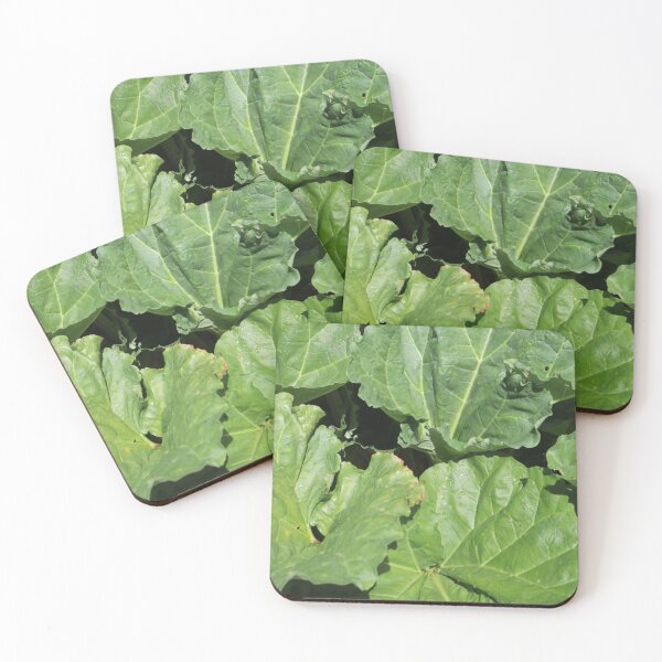 Item preview, Green Rhubarb Leaves designed and sold by michellelegrand.