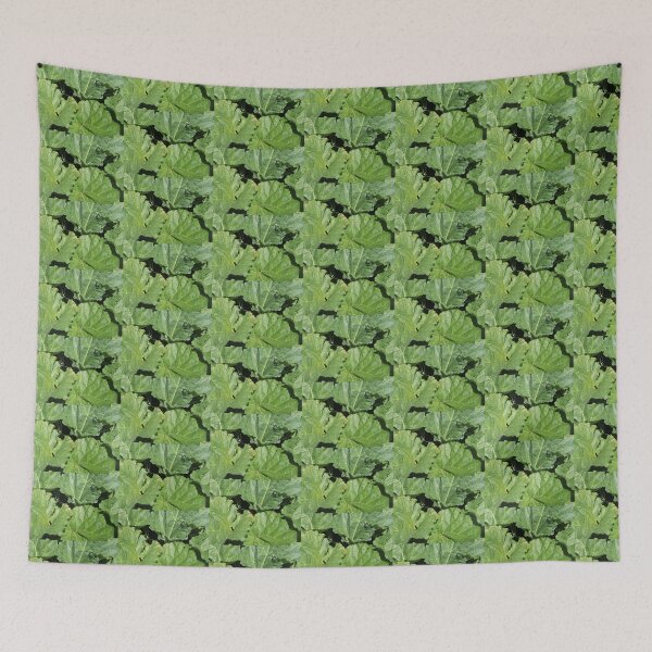Item preview, Green Rhubarb Leaves designed and sold by michellelegrand.