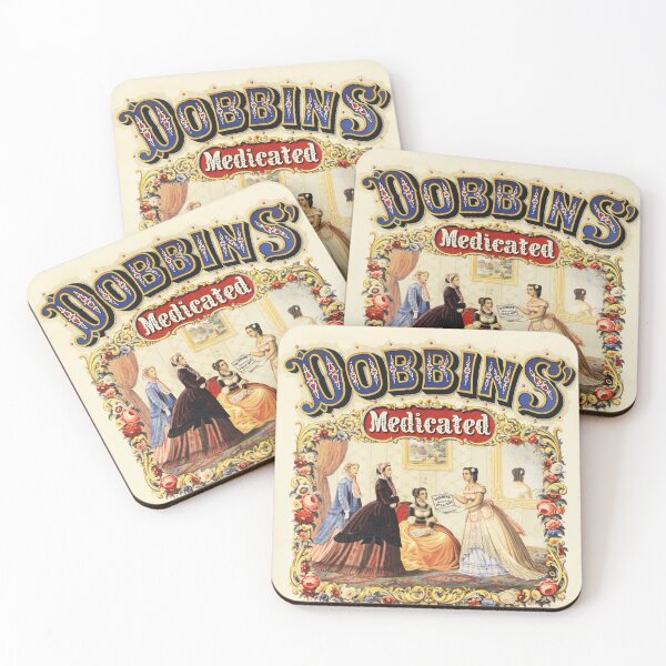 Item preview, DOBBINS' Medicated Toilet Soap Old Victorian era Advertisement designed and sold by retroposters.