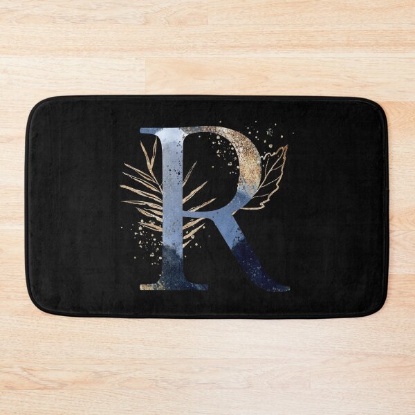 Item preview, Floral Initial Letter R, Monogram designed and sold by PinkLotusArt.