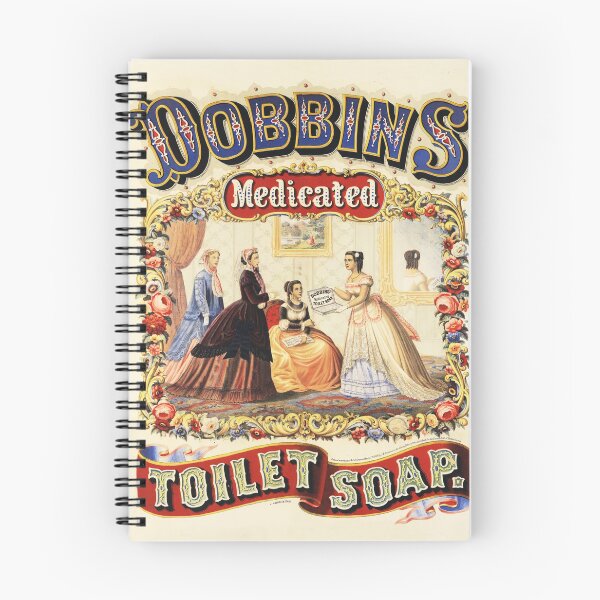 Item preview, DOBBINS' Medicated Toilet Soap Old Victorian era Advertisement designed and sold by retroposters.