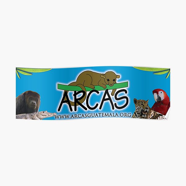 ARCAS Sticker blue Poster