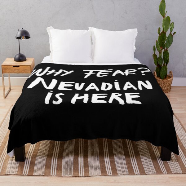Item preview, why fear? nevadian is here. designed and sold by bumperapparels.