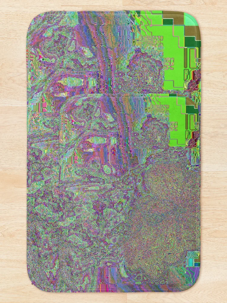 Thumbnail 5 of 6, Bath Mat, Image Error designed and sold by LoadingZone.