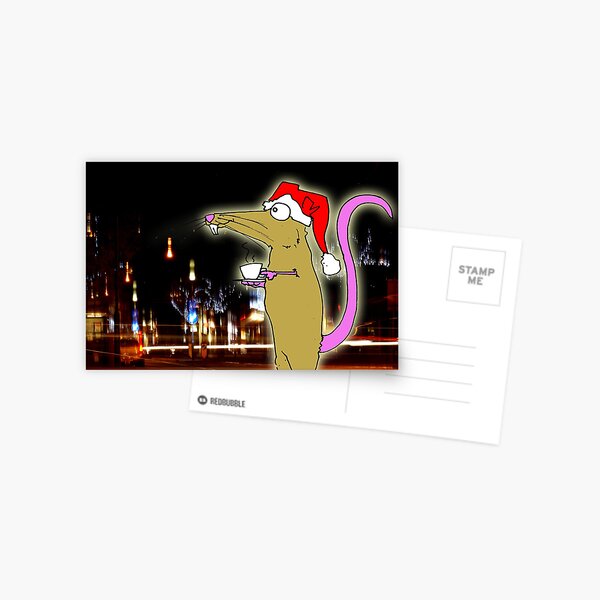 Chrismouse Postcard