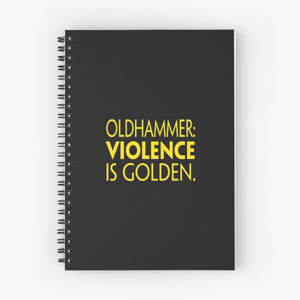 Item preview, Oldhammer: Violence is golden logo designed and sold by JJgamers.