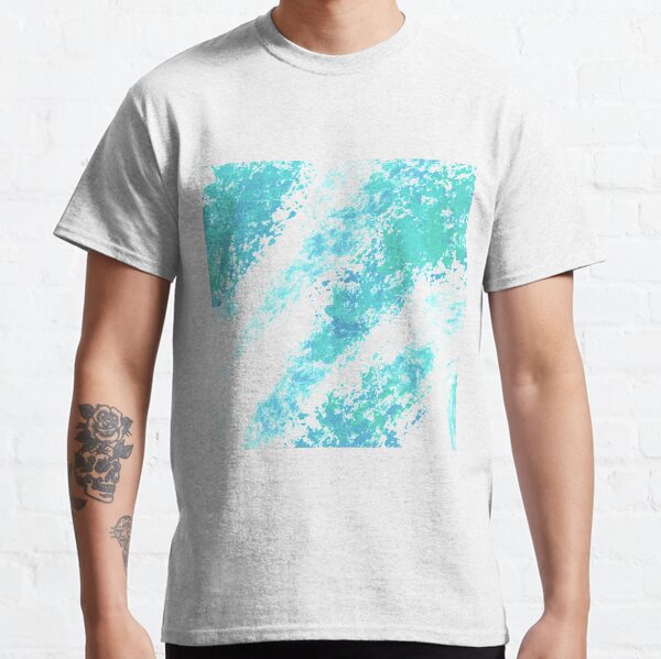 Item preview, Blue paint brush strokes that remind of water designed and sold by bynole.