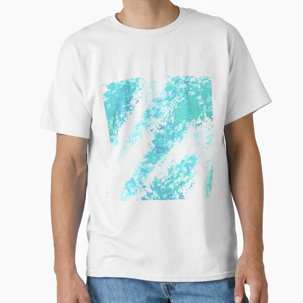 Item preview, Blue paint brush strokes that remind of water designed and sold by bynole.