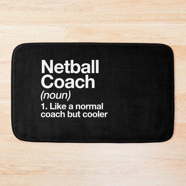 Item preview, Netball Coach Funny Definition Trainer Gift Design designed and sold by yesqueen.