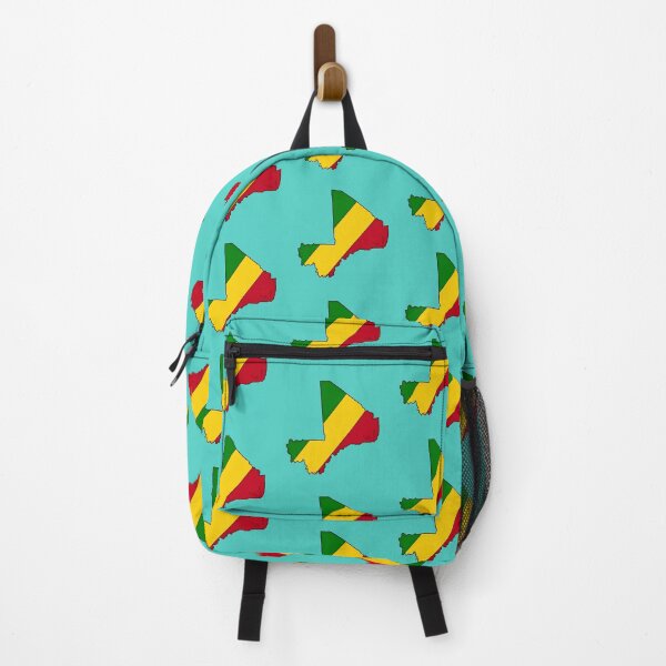 Item preview, Mali Map With Malian Flag designed and sold by Havocgirl.