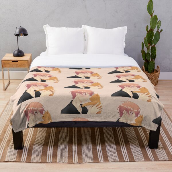 Kyo Cat Throw Blanket