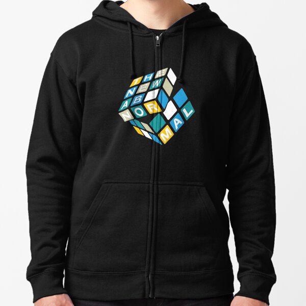 Longing for normal, listening to The New Abnormal Zipped Hoodie