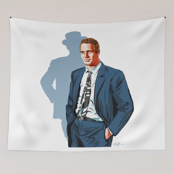 Item preview, Paul Newman - An illustration by Paul Cemmick designed and sold by TIGERDAVER.