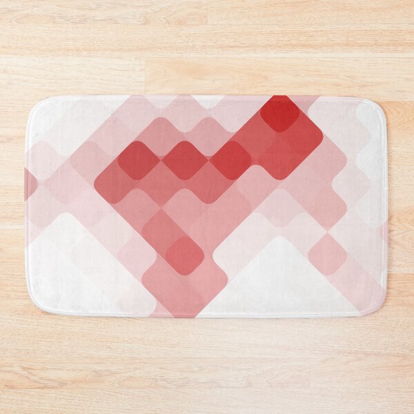 Item preview, rhombus fantasy red stain designed and sold by Filigranas Digitales.