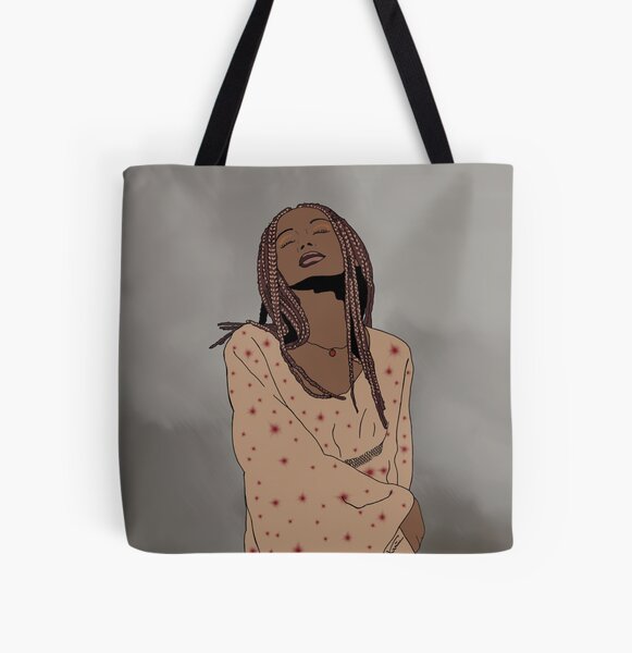 Rose Tote bag doublé