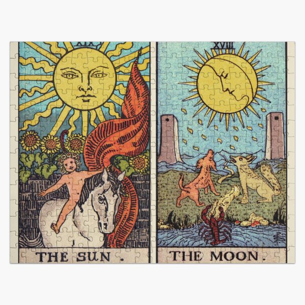 Moon & Sun Tarot | Colour Jigsaw Puzzle