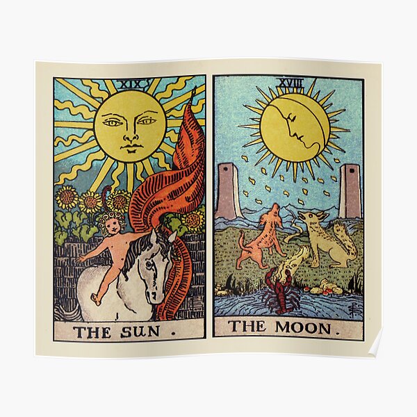 Moon & Sun Tarot | Colour Poster