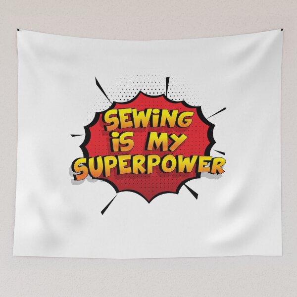 Item preview, Sewing is my Superpower Funny Design Sewing Gift designed and sold by Custom365.