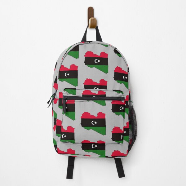 Item preview, Libya Map With Libyan Flag designed and sold by Havocgirl.