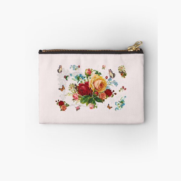 Item preview, Romantic Roses Butterflies with Victorian Frame Calligraphy  designed and sold by LizzyizzyDesign.
