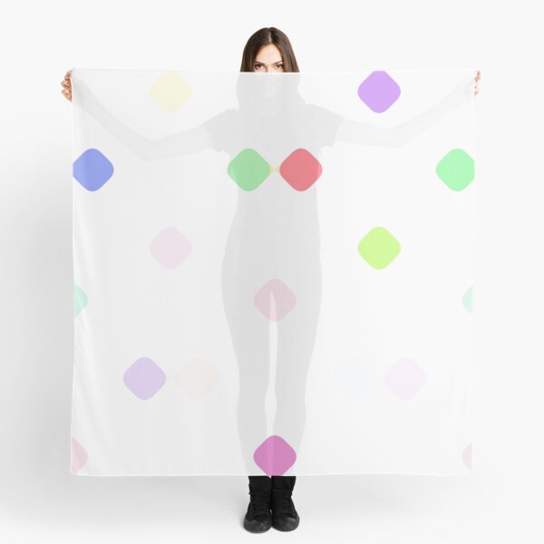 rhombus fantasy color nibbles Scarf