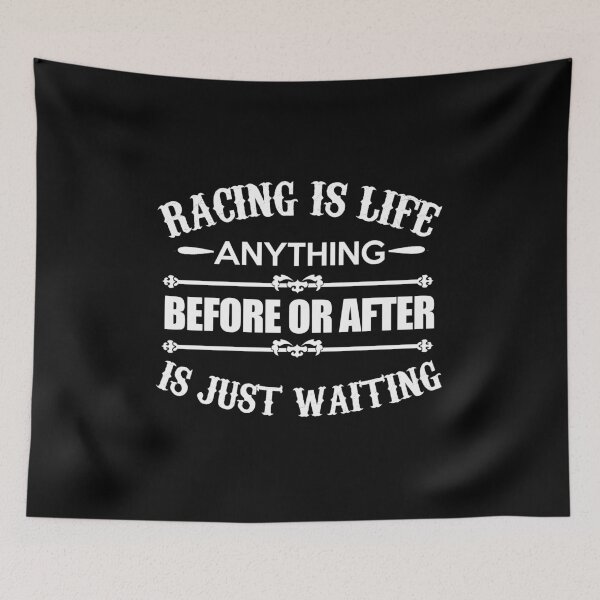 Item preview, Racing is life - Awesome race lover Gift designed and sold by Teenation9.