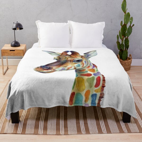 Item preview, Giraffe in Rainbow Colors designed and sold by Designs By Creation.