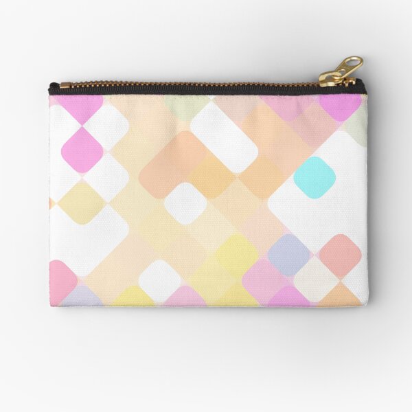 rhombus fantasy spotted colors Zipper Pouch